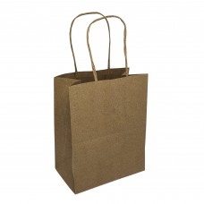 Sacola Kraft Natural Mini SAC0506 95x75x150mm pct com 10