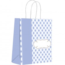 Sacola Infantil Azul G S14104 320x190x380mm pct com 10